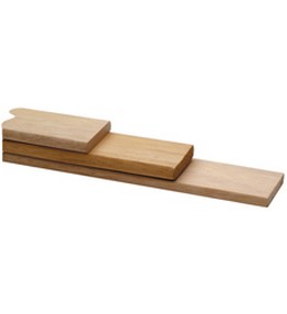 ATTWOOD 10701-1 6FT WOOD BOW, For Use With Support Sockets Or Support Rail Connectors And For Use With 70 In Length Beam; 6 Foot Length x 1-1/2 In Width; Hardwood