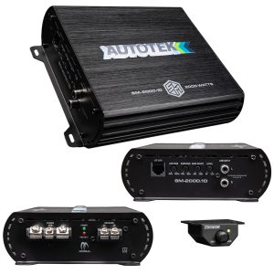 AUTOTEK SM-2000.1D STREET MACHINE Monoblock Amplifier 2000 Watts