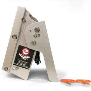 BOBS MACHINE 100-105102-NOPC 4FT KICK BACK JAC; 4 In Setback; 6 In Hydraulic Rise; 1-1/2 In Rise Built Into Structure; 7-1/2 In Total Rise; 150 Maximum Horsepower; Silver; With Locking Pins