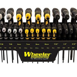 BTI 1081957 Wheeler 30 Piece SAE/Metric Hex And Torx P-Handle Set