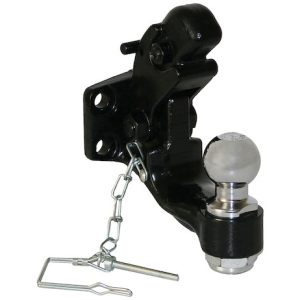 BUYERS PROD 10050 8-Ton Combination Hitch with Mounting Kit, 2 In Ball, Black
