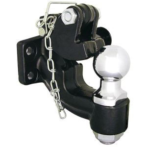 BUYERS PROD 10057 10-Ton Mount Combination Hitch with 2-5/16 In Ball, Black