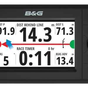 B&G 000-11542001 H5000 5FT COLOR GRAPHIC DISPLAY, Provides Digital And Graphical Sailing Data; 5 In LCD Display; 2.4 Watt Power Consumption; 12 Volt DC; IPX7 Waterproof; 480 x 272 Pixels Resolution; Keypad Interface