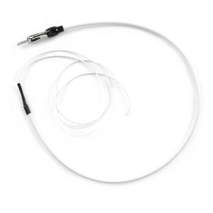 CLARION 010-13577-00 MOTOROLA STYLE AM/FM ANTENNA; Hidden Type; Standard Motorola Type Male Plug; White