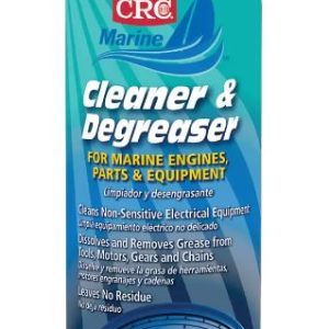 CRC 06019 MARINE CLNR & DEGRSR 20OZ, Single; 20 Ounce Aerosol Can; Used To Degrease Marine Engines/ Non Sensitive Electrical Parts/ Motors/ Gears/ Chains/ Wood/ Canvas And Fabric