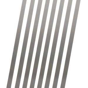 DESIGN ENG 10201 08-Inch Locking Ties, 8 Pack, Silver