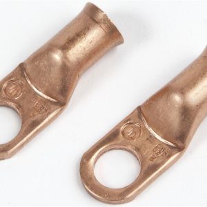 EAST PENN 00544 LUG COPR 2 GA 3/8 STUD 2; 3/8 In Eyelet; 2 Gauge; Copper; Set Of 2