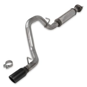 FLOWMASTER 717865 Exhaust System Kit; FlowFX Cat-Back System; Stainless Steel; Without Muffler; 2-1/2 Inch Pipe Diameter; Singel Exhaust With Single Exit; Single Rear Exit; 3-1/2 Inch Black Ceramic Coated Tip