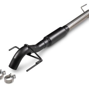 FLOWMASTER 818177 Exhaust System Kit; Outlaw Extreme Cat-Back System; 409 Stainless Steel; With Muffler; 3 Inch Pipe Diameter; Single Exhaust With Single Exit; Down Dump Exit; Without Tips