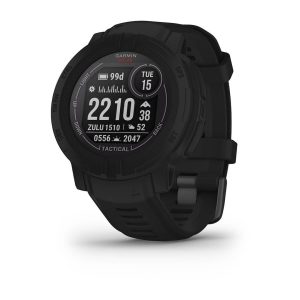 GARMIN 010-02627-13 INSTINCT 2 SOLAR - TACTICAL EDITIO; Tactical Edition Sport Watch; 0.9 In Transflective Memory-In-Pixel Display; 176 x 176 Pixels Resolution; 22 mm QuickFit Band
