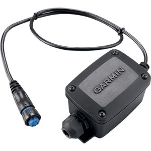 GARMIN 010-11613-00 8 PIN FEMALE TO WIRE BLOCK ADAPTER; Use To Connect 6-Pin Transducer To 8-Pin Sounder; For Use With Garmin ECHOMAP GPSMAP And GSD Chart Plotters; Black; With Instructions