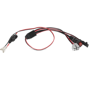 GARMIN 010-12676-35 POWERCORD ICE FISHING & PANOPTIX P; Use To Connect Panoptix PS22 Transducer And ECHOMAP Chart Plotter To Battery; For Use With Panoptix Transducer; Black; With Convenience Charge Port Plug And 5 Amp Fuse Holder