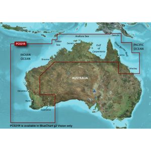 GARMIN 010-C0754-00 BLUECHART G2 VISION HD - VPC021R - MACKAY NW TO ESPERANCE - MICROSD/SD