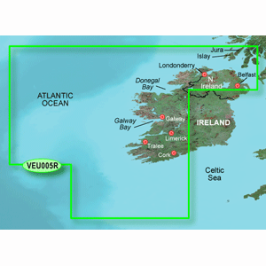 GARMIN 010-C0764-00 BLUECHART G2 VISION HD - VEU005R - IRELAND, WEST COAST - MICROSD;SD
