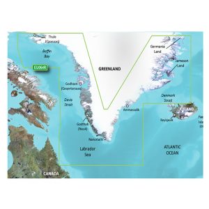 GARMIN 010-C1001-00 BLUECHART G2 VISION HD - VEU058R - GREENLAND WEST - MICROSD/SD