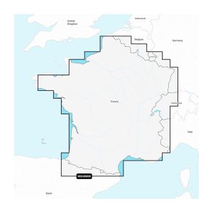GARMIN 010-C1256-20 France Lakes & Rivers Garmin Navio, Compatible With Garmin Gps Navigation Systems/ Chart Plotters; Detailed Coverage Of Interior France Including Adour Garonne Charente Loire Seine And Rhone River; Region Code: Nseu080r