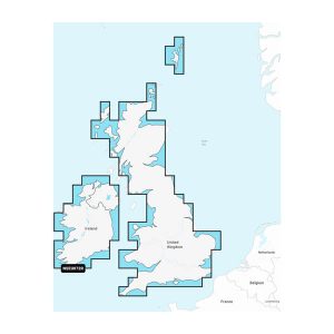 GARMIN 010-C1267-20 U.k. & Ireland Lakes & Rivers Garmi, Compatible With Garmin Gps Navigation Systems/ Chart Plotters; Detailed Coverage Of Major Lakes And Rivers Of Uk And Ireland; Region Code: Nseu072r; On Sd/micro-sd Card
