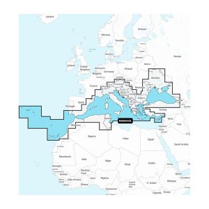 GARMIN 010-C1272-20 Marine Cartography; Navionics+; Compatible With Garmin Gps Navigation Systems/ Chart Plotters; Detailed Coverage Of Mediterranean And Black Seas; Region Code: Nseu643l; On Sd/micro-sd Card