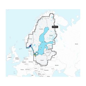 GARMIN 010-C1273-00 Baltic Sea Garmin Navionics Vision+, Compatible With Garmin Gps Navigation Systems/ Chart Plotters; Detailed Coverage Of Baltic Sea And Lakes Of Scandinavia And Poland; Region Code: Nveu644l; On Sd/micro-sd Card