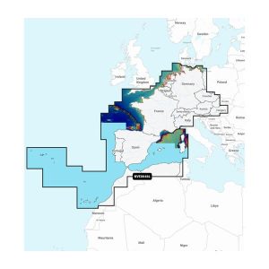 GARMIN 010-C1275-00 Europe Central & West Garmin Navio, Compatible With Chart Plotters; Detailed Coverage Of Central And Western Europe; Region Code: Nveu646l; On Sd/ Micro-sd Card