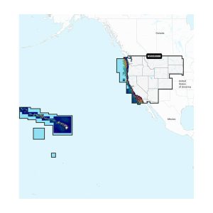 GARMIN 010-C1292-00 U.S. WEST, Compatible With Garmin GPS Navigation Systems/ Chart Plotters/ Fish Finders; Detailed Coverage Of Lakes Rivers And Coasts Of U.S. West; Region Code: NVUS008R; On SD/Micro-SD Card