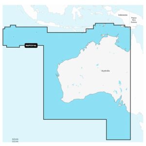 GARMIN 010-C1465-30 NAVIONICS+ AUSTRALIA WEST & CENTRA, Compatible With Chart Plotters (See Compatibility Chart); Detailed Coverage Of Australia West And Central - Inland and Coastal; Region Code: NAPC016L; On SD/Micro-SD Card