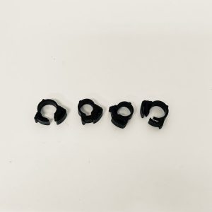 HELIX RACING 111-2221 100PK NYLON RATCHET CLAMPS 5/16-., 0.31 In To 0.35 In Clamping Range; Ratchet Style; Black Nylon; Pack Of 100
