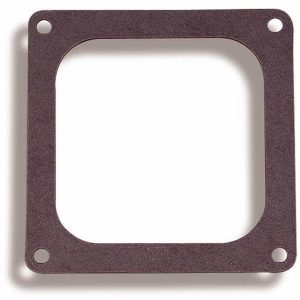 HOLLEY 108842 FLANGE GASKET(2); For Use With Holley Model 4500/4500 Dominator HP with Open Center; Fiber; 1/16 In Thick