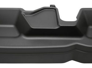 HUSKY LINERS 09411 Gearbox - Under Seat Storage Box | 2019 - 2023 Dodge Ram 1500 Crew Cab w/Factory Storage Box (Excludes Models w/Heat - Cool Rear Seats) Black, 1 Pc