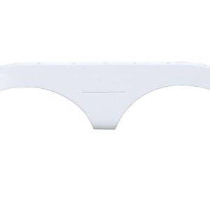 ICON 01796 Fender Skirt, Tandem, Keystone, FSPolar White