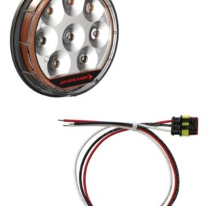 JW SPEAKER 0347874 Turn Signal Light Assembly - LED; 234 Series; Clear Lens; LED; Amber Bulb; With Wiring Harness