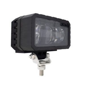 JW SPEAKER 0530293 12V LED FOG LIGHT - 2 LIGHT KIT WIT LED Bulb; 3.4 In Length x 3.31 In Width Rectangular Housing; 1.5 Amp Draw At 12 Volt DC; Fog Beam; 2080 Raw Lumens/ 725 Effective Lumens; Clear Polycarbonate Lens