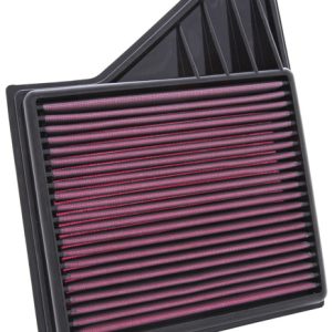 K&N FILTER 332431 Engine Air Filter: Increase Power & Acceleration, Washable, Premium, Replacement Car Air Filter: Compatible with 2010-2014 Ford Mustang, Mustang GT, Mustang Boss 302, 33-2431