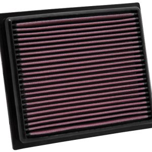 K&N FILTER 332435 Engine Air Filter: Reusable, Clean Every 75,000 Miles, Washable, Replacement Car Air Filter: Compatible 2010-2019 Toyota/Lexus/Mitsubihi L3/L4 (Auris, RAV4 Hybrid, Prius, NX300h, CT300h) 33-2435