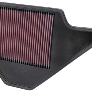 K&N FILTER 332462 Engine Air Filter: Reusable, Clean Every 75,000 Miles, Washable, Replacement Car Air Filter: Compatible with 2011-2019 Dodge/Chrysler/Lancia/Ram/Volkswagen (Grand, Voyager, Cargo, Routan) 33-2462