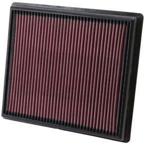 K&N FILTER 332483 Engine Air Filter: Reusable, Clean Every 75,000 Miles, Washable, Premium, Replacement Car Air Filter: Compatible with 2013-2019 Chevy/Cadillac V6 (Impala, XTS), 33-2483