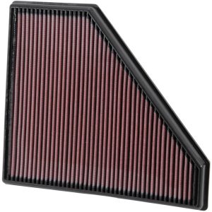 K&N FILTER 332496 Engine Air Filter: Increase Power & Acceleration, Washable, Premium, Replacement Car Air Filter: Compatible with 2013-2019 Chevy/Cadillac (Camaro, ATS, CTS), 33-2496