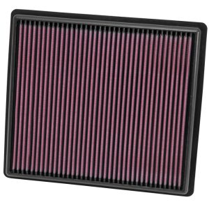 K&N FILTER 332497 Engine Air Filter: Reusable, Clean Every 75,000 Miles, Washable, Premium, Replacement Car Air Filter: Compatible with 2013-2019 Chevy/Buick (Impala, Regal), 33-2497