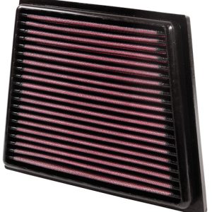 K&N FILTER 332955 Engine Air Filter: Reusable, Clean Every 75,000 Miles, Washable, Replacement Car Air Filter: Compatible 2008-2019 Ford (Fiesta, Figo, KA Plus, B-Max, EcoSport, Tourneo Courier, Transit), 33-2955