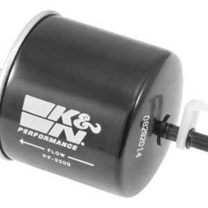 K&N FILTER PF2100 Gasoline Fuel Filter: High Performance Fuel Filter, Premium Engine Protection, Compatible with 1982-2012 GM Truck/Passenger Car Fuel Injected Gasoline Engines, PF-2100