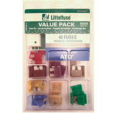 LITTELFUSE 094400 ATO KIT W/TESTER; ATO Fuse; 40 Piece