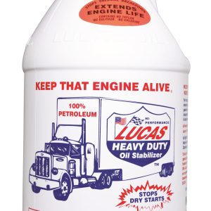 LUCAS OIL 10002 HD OIL STABILIZER GALLON; Use With Synthetic Oil; Use To Eliminate Dry Starts And Reduce Friction/ Heat/ Wear In Any Type Of Engine; 1 Gallon Jug; Single