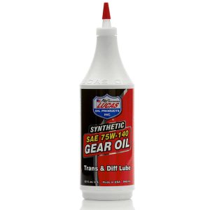LUCAS OIL 10121 Synthetic SAE 75W-140 Trans & Diff Lube 1 Quart