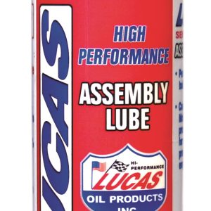 LUCAS OIL 10153 Assembly Lube; Use To Pre Lube Bearings/ Cams/ Lifters/ Valve Train; Dissolves In Oil; 8 Ounce Bottle