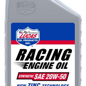 LUCAS OIL 10615 Racing Only Synthetic SAE 20W-50 Engine Oil - 1 Quart (Case of 6)