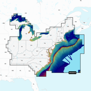 NAVIONICS 010C137040 Platinum+ SD 904 US Ne & Canyons Nautical Chart on SD/Micro-SD Card - MSD/904P+