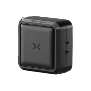NOCO X100B USB Outlet; XGrid; Used For All Electronics Devices That Use a USB-C Charging Cable; Wired; 2-Blade Wall Socket Plug-In; 5 Amp; 5 To 21 Volt; 100 Watt Maximum Output; Black