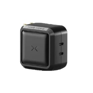 NOCO X65B USB Outlet; XGrid; Used For All Electronics Devices That Use a USB-C Charging Cable; Wired; 2-Blade Wall Socket Plug-In; 4.05 Amp; 3.3 To 11 Volt; 65 Watt Maximum Output; Black