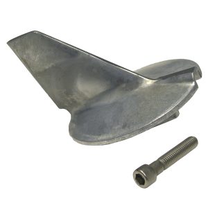 PERFORMANCE METALS 00180A Yamaha Trim Tab Anode (200-300HP) - Aluminum