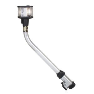 PERKO 1124DP2CHR Combination Masthead & White All-Round Light - 12V
